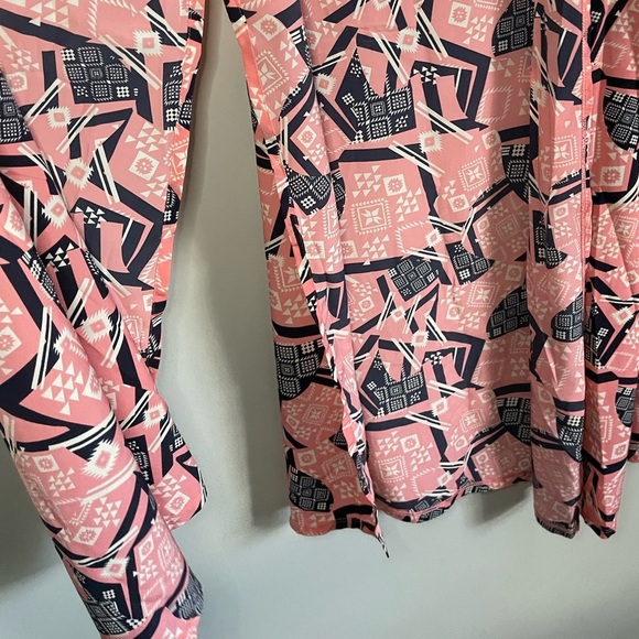 Lularoe Geometric Joy Longline Vest - Picture 5 of 9